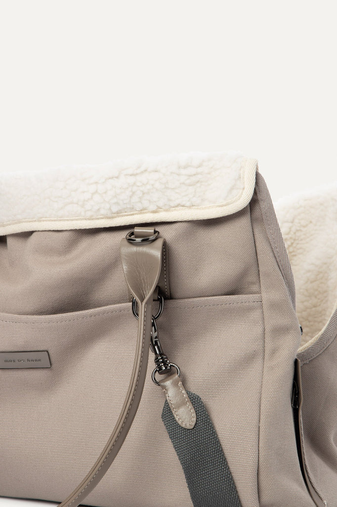 Dog Tote Carrier Bag in Best-Selling Grey | max-bone – maxbone