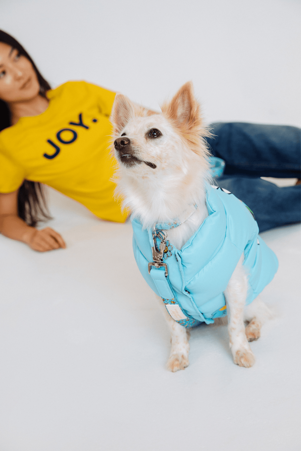 Hattie Stewart x Marc Jacobs x maxbone Light Blue Puffer Vest - maxbone