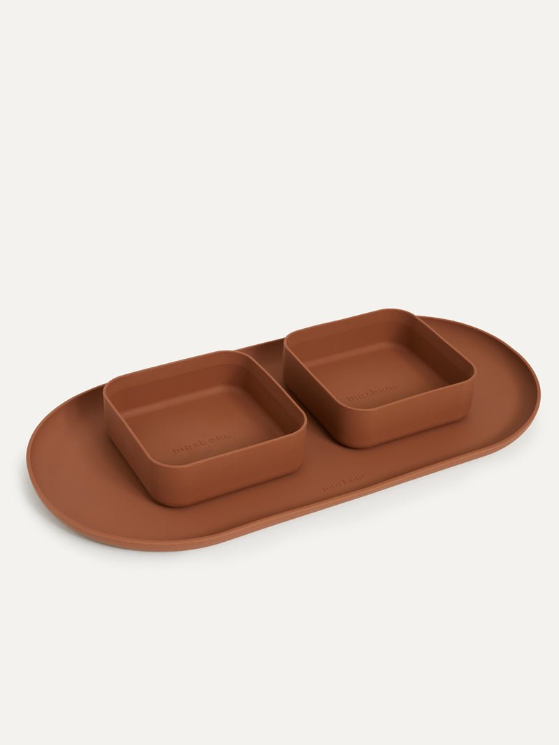 Square bowls & mat set - maxbone