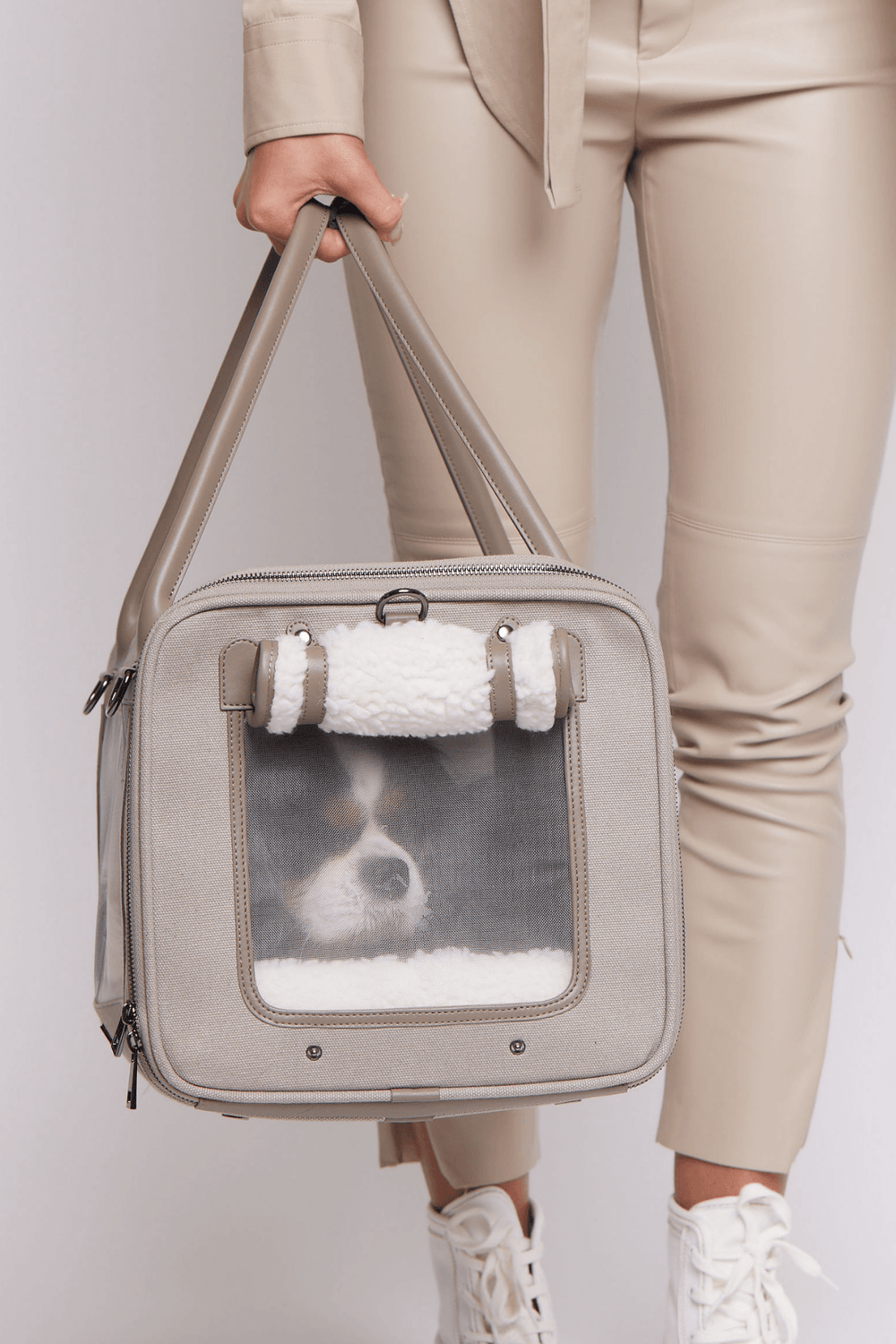 A clearance pet carrier