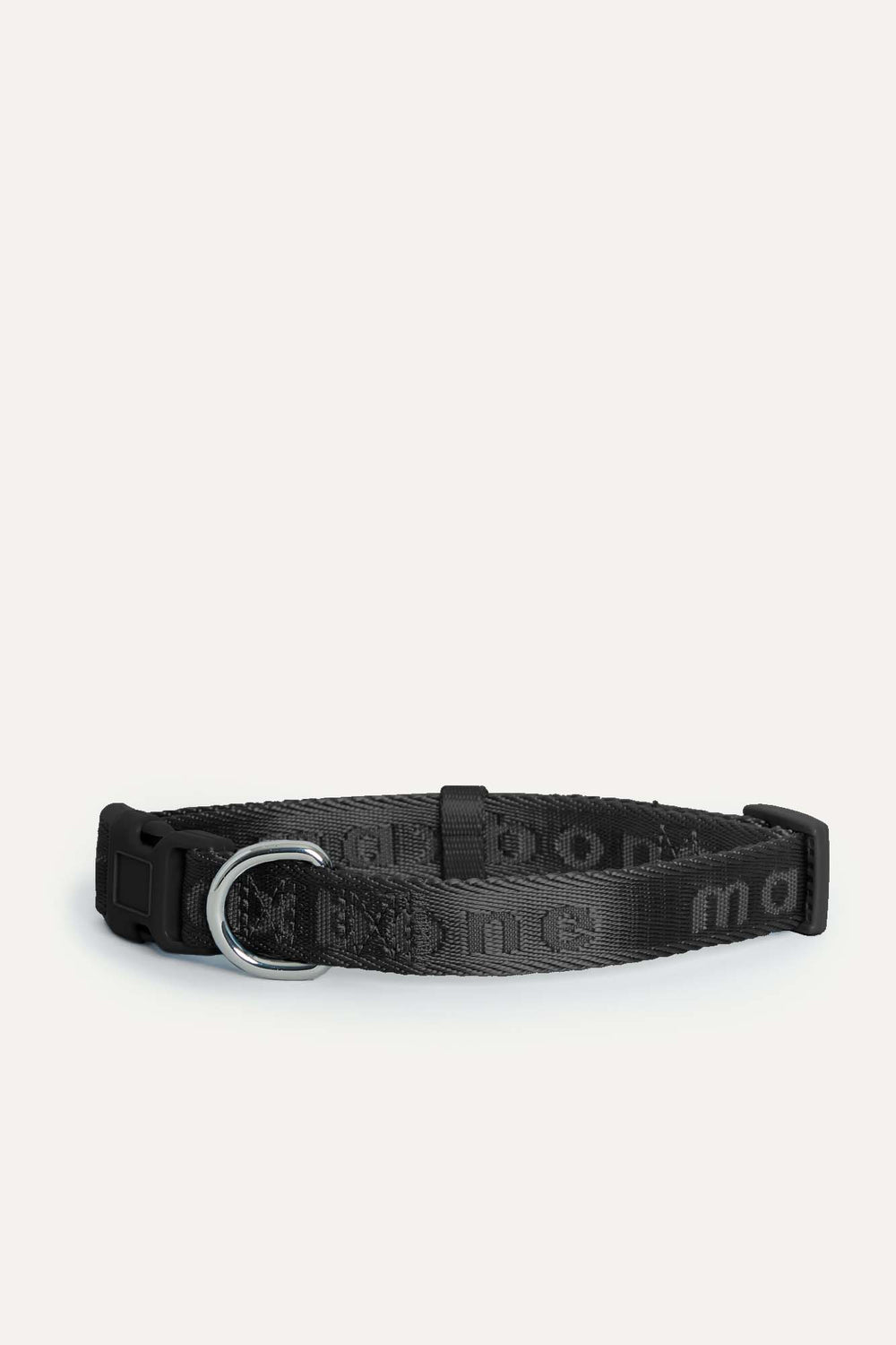 Pet Collar Beige and Black Dior Oblique Jacquard